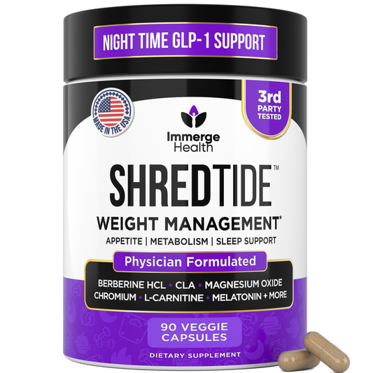 Shredtide™ GLP-1 Nighttime Fat Burner