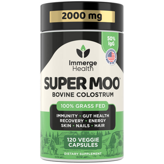 Super Moo™  Grass-Fed Colostrum Capsules